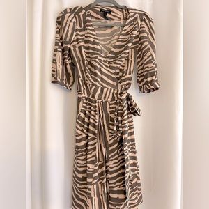 Banana Republic wrap dress.  Cool and perfect for spring and summer!